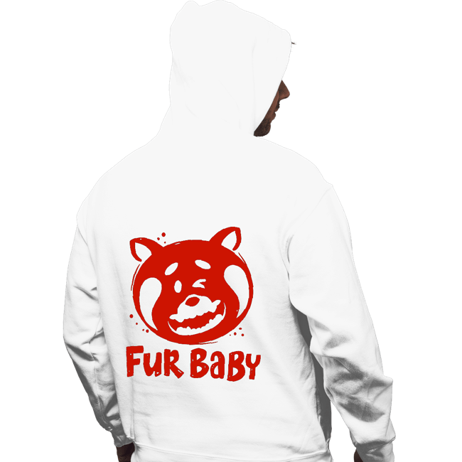 Daily_Deal_Shirts Pullover Hoodies, Unisex / Small / White Fur Baby