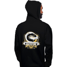 Load image into Gallery viewer, Shirts Pullover Hoodies, Unisex / Small / Black Hufflepuff Badgers
