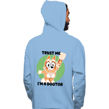 Load image into Gallery viewer, Daily_Deal_Shirts Pullover Hoodies, Unisex / Small / Royal Blue Trust Me I&#39;m A Dogtor
