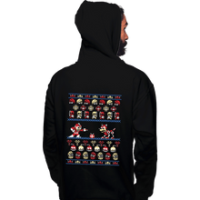 Load image into Gallery viewer, Shirts Pullover Hoodies, Unisex / Small / Black Christmas Man
