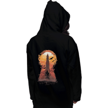 Load image into Gallery viewer, Shirts Pullover Hoodies, Unisex / Small / Black Dark Tower
