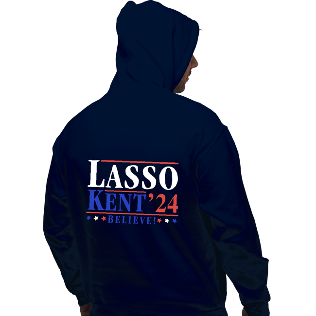 Secret_Shirts Pullover Hoodies, Unisex / Small / Navy Lasso Kent 24