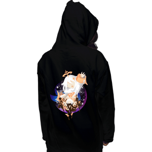 Shirts Pullover Hoodies, Unisex / Small / Black Cute Companion Paimon