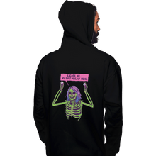 Load image into Gallery viewer, Shirts Pullover Hoodies, Unisex / Small / Black My Eyes Are Up Here
