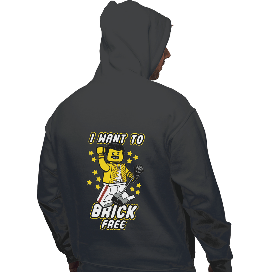 Shirts Pullover Hoodies, Unisex / Small / Charcoal I Want To Brick Free