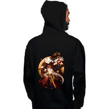 Load image into Gallery viewer, Shirts Pullover Hoodies, Unisex / Small / Black Hanamizaka Heroics Arataki Itto
