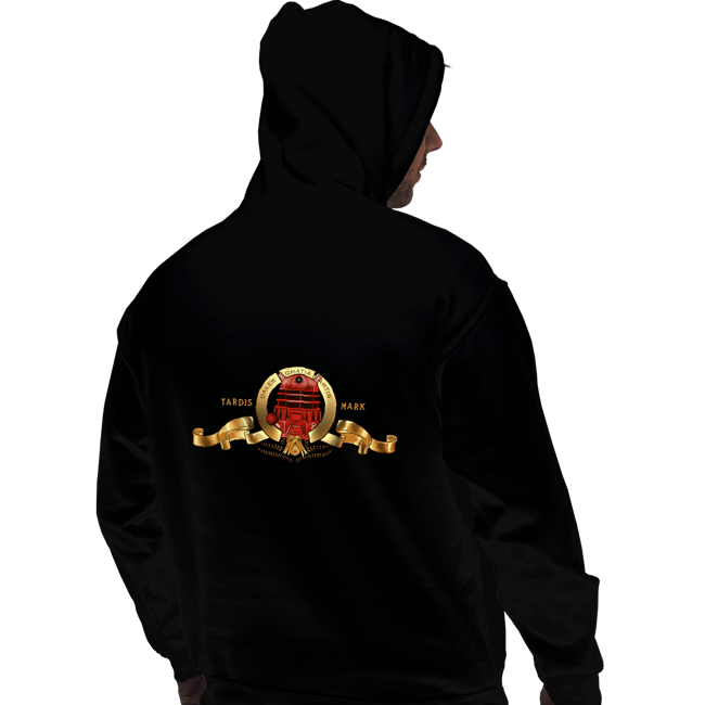 Daily_Deal_Shirts Pullover Hoodies, Unisex / Small / Black Tardis Mark