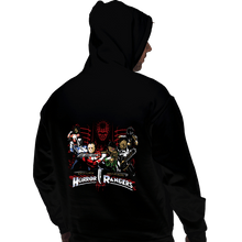 Load image into Gallery viewer, Secret_Shirts Pullover Hoodies, Unisex / Small / Black Mighty Horror Rangers
