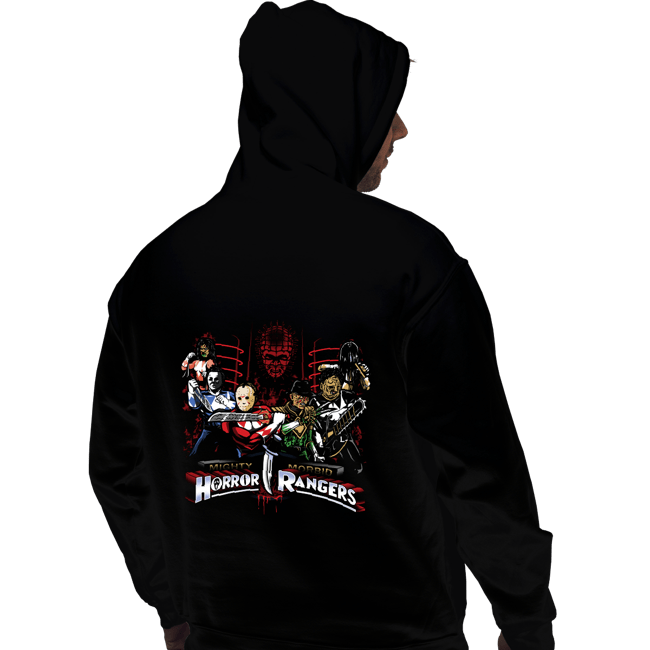 Secret_Shirts Pullover Hoodies, Unisex / Small / Black Mighty Horror Rangers