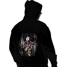 Load image into Gallery viewer, Daily_Deal_Shirts Pullover Hoodies, Unisex / Small / Black Beetlejuice &amp; Lydia Card
