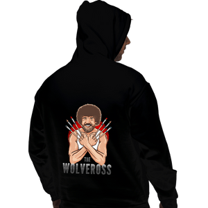 Daily_Deal_Shirts Pullover Hoodies, Unisex / Small / Black The Wolveross