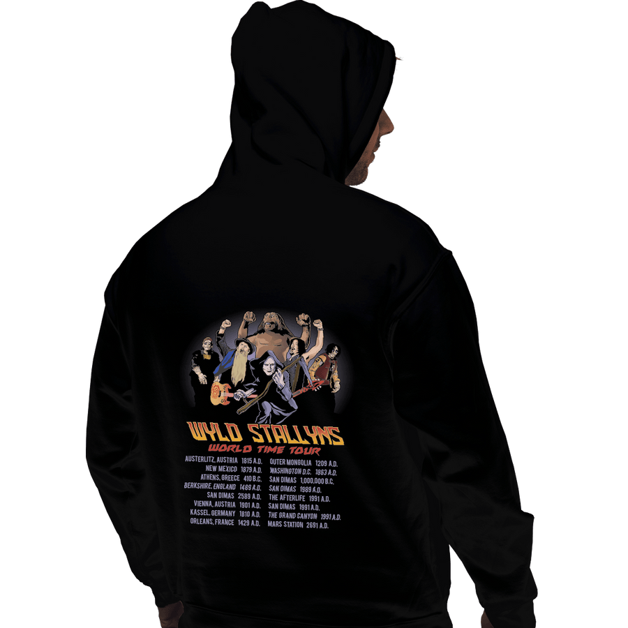 Shirts Zippered Hoodies, Unisex / Small / Black World Time Tour