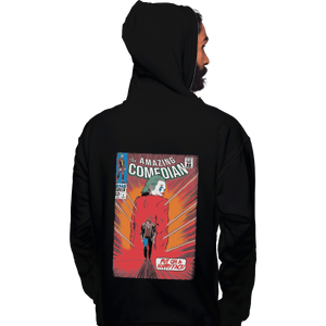 Shirts Zippered Hoodies, Unisex / Small / Black The Amazing Comedian