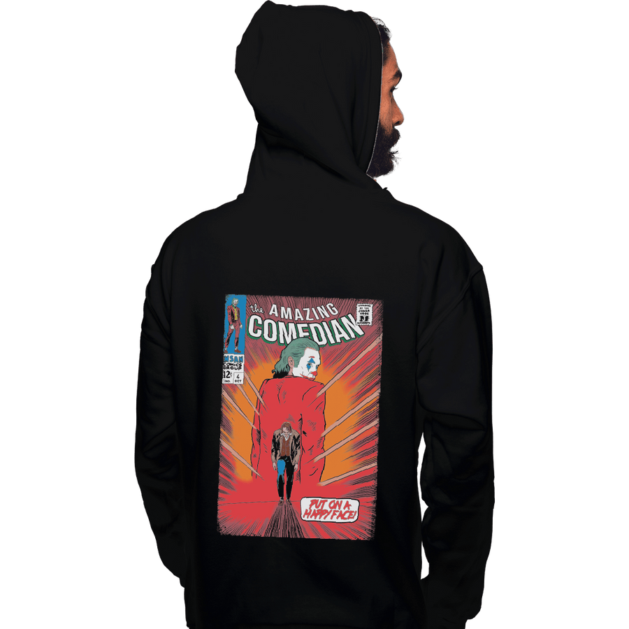 Shirts Zippered Hoodies, Unisex / Small / Black The Amazing Comedian