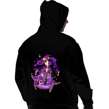 Load image into Gallery viewer, Shirts Pullover Hoodies, Unisex / Small / Black Astral Reflection Mona
