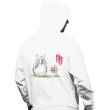 Load image into Gallery viewer, Shirts Pullover Hoodies, Unisex / Small / White Anime Ink
