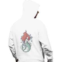 Load image into Gallery viewer, Shirts Pullover Hoodies, Unisex / Small / White The Mermaid
