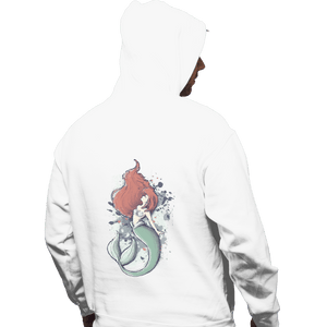 Shirts Pullover Hoodies, Unisex / Small / White The Mermaid