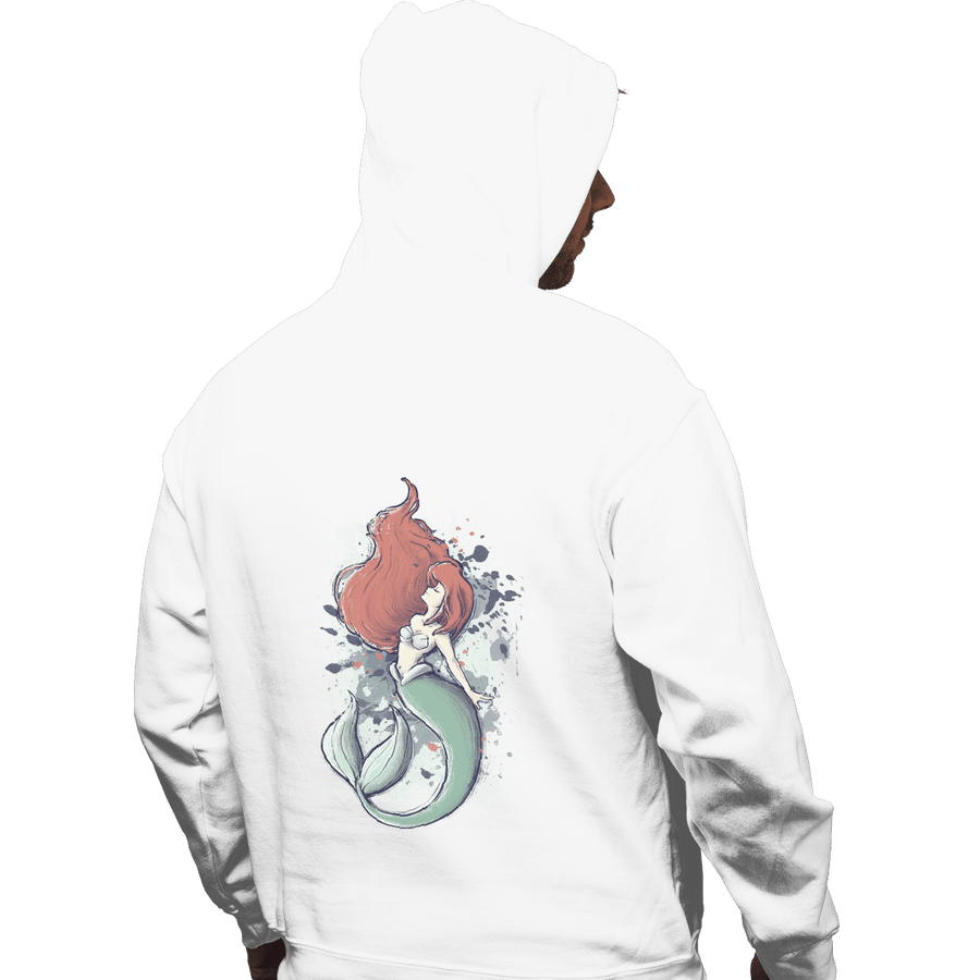 Shirts Pullover Hoodies, Unisex / Small / White The Mermaid