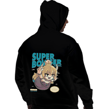 Load image into Gallery viewer, Shirts Pullover Hoodies, Unisex / Small / Black Super Bowsette
