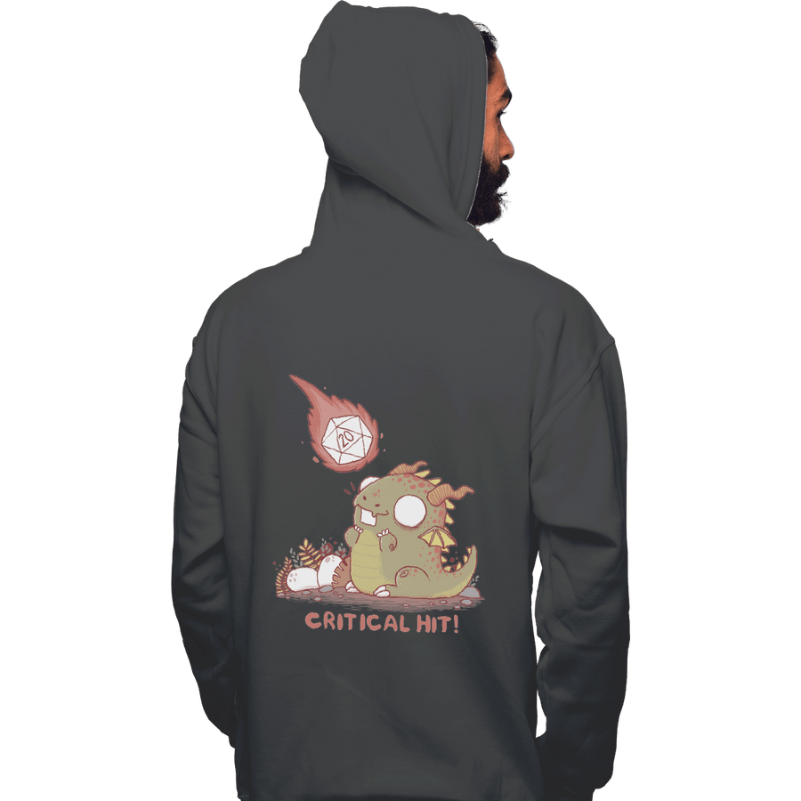 Shirts Pullover Hoodies, Unisex / Small / Charcoal Critical Hit