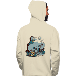Shirts Pullover Hoodies, Unisex / Small / Sand Ocarina Resting Cabin