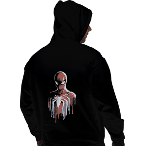 Shirts Pullover Hoodies, Unisex / Small / Black Watercolor Spider