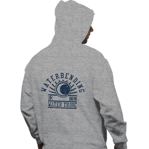 Shirts Pullover Hoodies, Unisex / Small / Sports Grey Water Bending