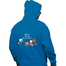 Load image into Gallery viewer, Shirts Zippered Hoodies, Unisex / Small / Royal Blue What&#39;s In The Booox?
