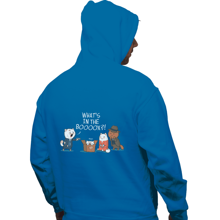 Shirts Zippered Hoodies, Unisex / Small / Royal Blue What's In The Booox?