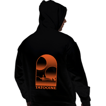 Load image into Gallery viewer, Shirts Pullover Hoodies, Unisex / Small / Black Tatooine
