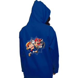 Secret_Shirts Pullover Hoodies, Unisex / Small / Royal Blue Super Stretchy Boy