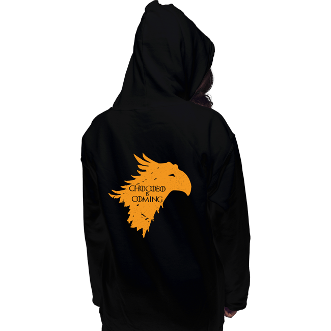 Shirts Pullover Hoodies, Unisex / Small / Black Chocobo Is Coming