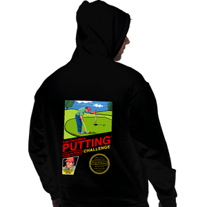 Shirts Pullover Hoodies, Unisex / Small / Black Lee Carvallo's Putting Challenge
