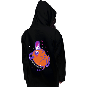 Shirts Pullover Hoodies, Unisex / Small / Black Cute But Deadly Pochita