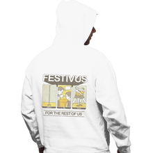 Load image into Gallery viewer, Shirts Pullover Hoodies, Unisex / Small / White Festivus

