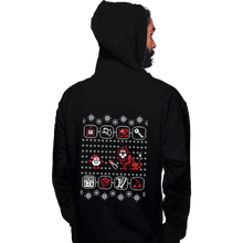 Load image into Gallery viewer, Shirts Pullover Hoodies, Unisex / Small / Black Santa Of The Yolk Folk
