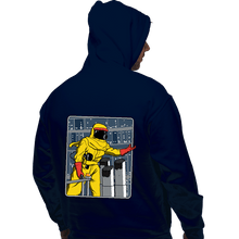 Load image into Gallery viewer, Shirts Pullover Hoodies, Unisex / Small / Navy A Match Made In Space
