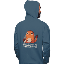 Load image into Gallery viewer, Shirts Pullover Hoodies, Unisex / Small / Indigo Blue Firestarter
