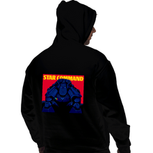 Load image into Gallery viewer, Daily_Deal_Shirts Pullover Hoodies, Unisex / Small / Black Star Command
