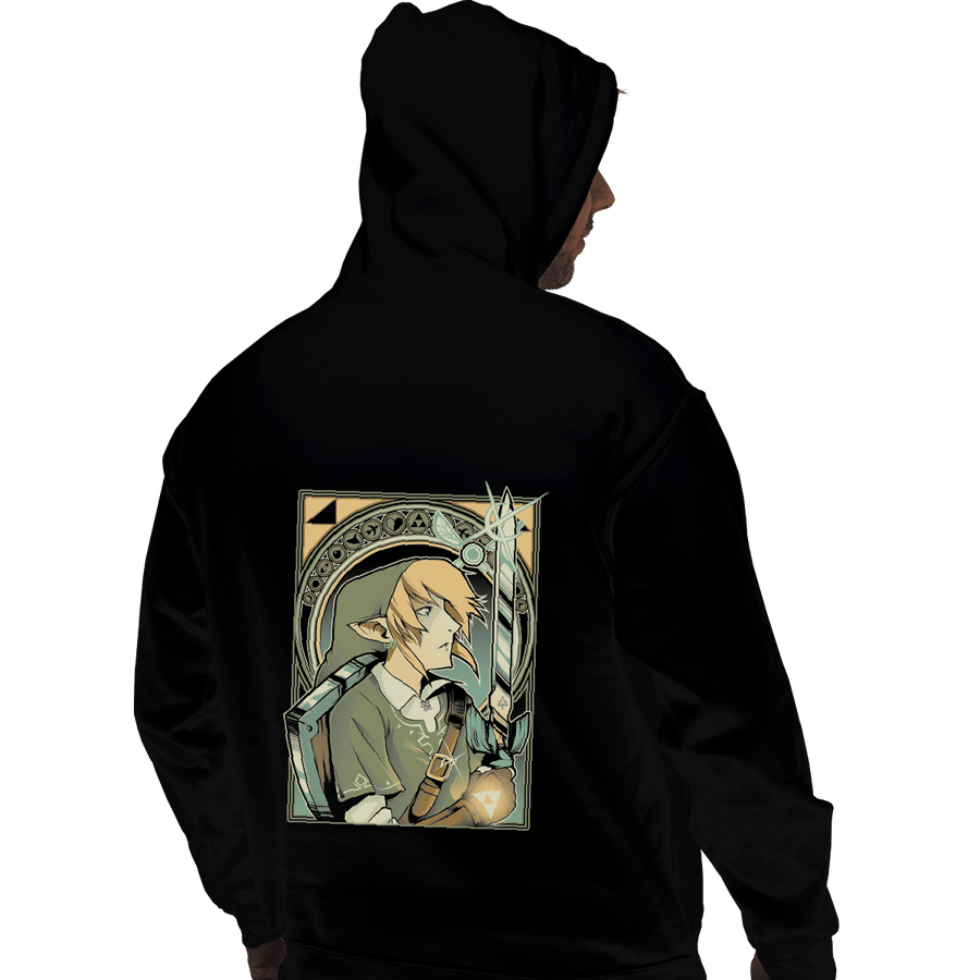 Shirts Pullover Hoodies, Unisex / Small / Black Hylian Warrior