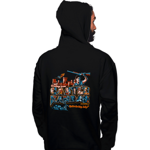 Daily_Deal_Shirts Pullover Hoodies, Unisex / Small / Black Greetings From Castle Kandar