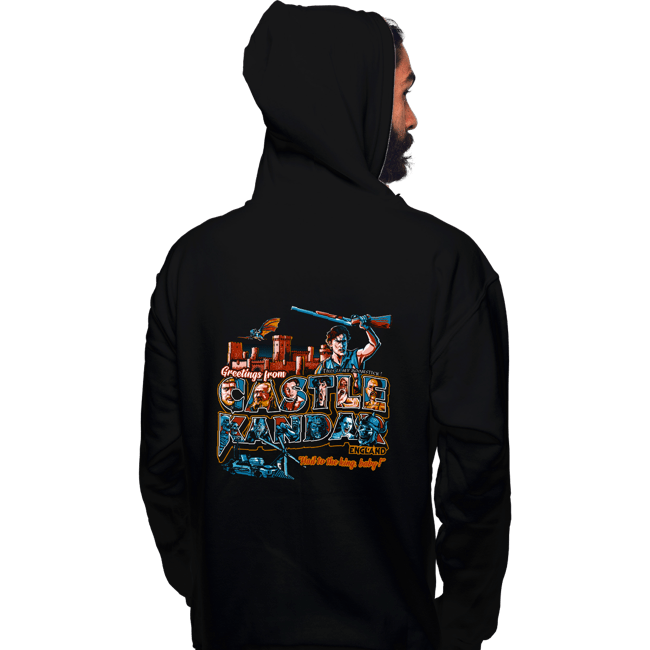 Daily_Deal_Shirts Pullover Hoodies, Unisex / Small / Black Greetings From Castle Kandar