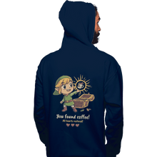 Load image into Gallery viewer, Shirts Pullover Hoodies, Unisex / Small / Navy Legendary Coffee
