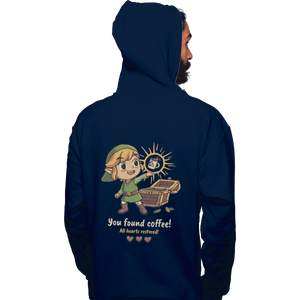 Shirts Pullover Hoodies, Unisex / Small / Navy Legendary Coffee