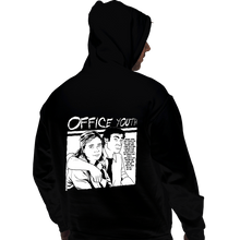 Load image into Gallery viewer, Shirts Pullover Hoodies, Unisex / Small / Black Office Youth
