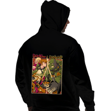 Load image into Gallery viewer, Daily_Deal_Shirts Pullover Hoodies, Unisex / Small / Black Samurai Sukubi vs Shurekku
