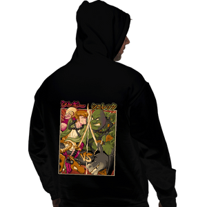 Daily_Deal_Shirts Pullover Hoodies, Unisex / Small / Black Samurai Sukubi vs Shurekku