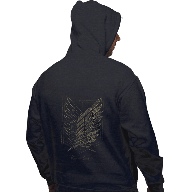 Shirts Pullover Hoodies, Unisex / Small / Dark Heather The Survey Corps