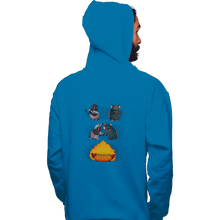 Load image into Gallery viewer, Secret_Shirts Pullover Hoodies, Unisex / Small / Sapphire Hot Dog Fusion
